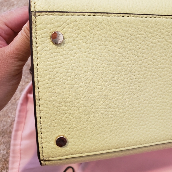 Kate spade spencer lemonsorbet snakeskin satchel - Picture 10 of 17